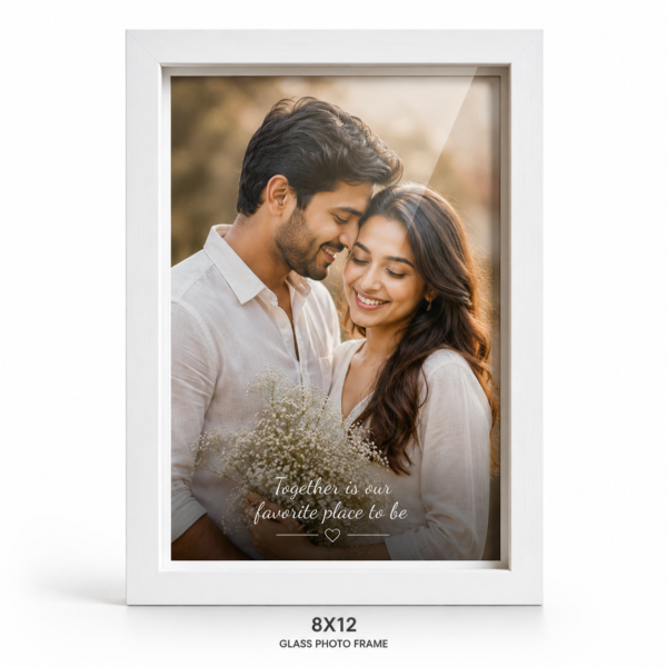 8*12 Glass Photo Frame