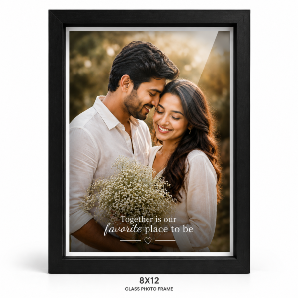 8*12 Glass Photo Frame
