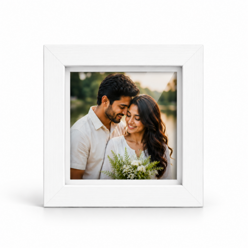 4*4 Glass Photo Frame
