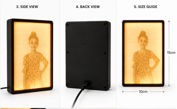 Premium LED Lithophane Light Box
