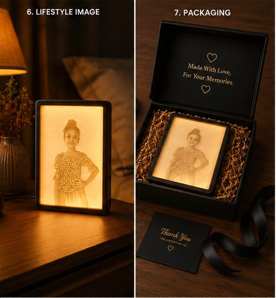 Premium LED Lithophane Light Box