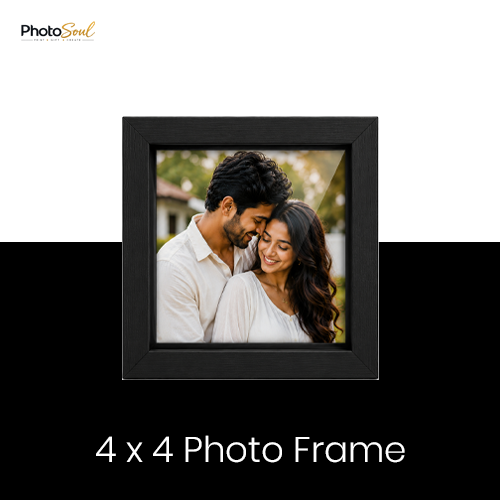 4×4 Size Photo Frame (With Glass)